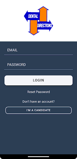 Android application Dental Directions screenshort