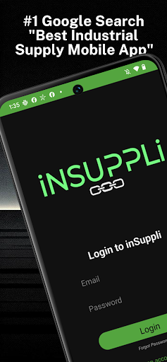 Android application iNSUPPLi screenshort