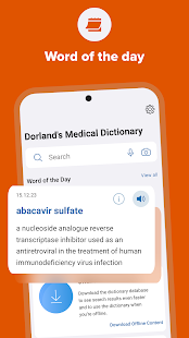 Dorland's Medical Dictionary Ekran görüntüsü