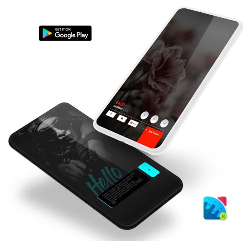 Android application Feast KWGT screenshort