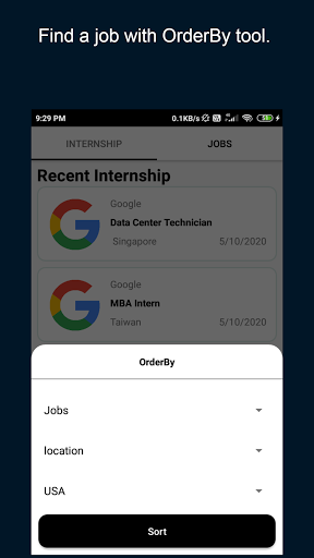 CareerPlus - Jobs & Internship Screen 2