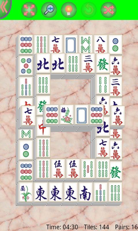 Android application Mahjong Solitaire Full screenshort