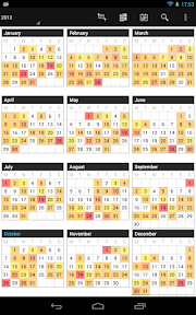 Business Calendar Pro screenshot