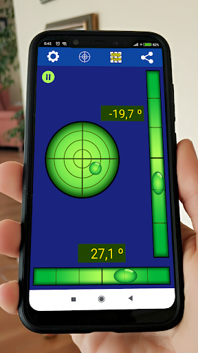 Android application Spirit Level Tool (Bubble Leve screenshort