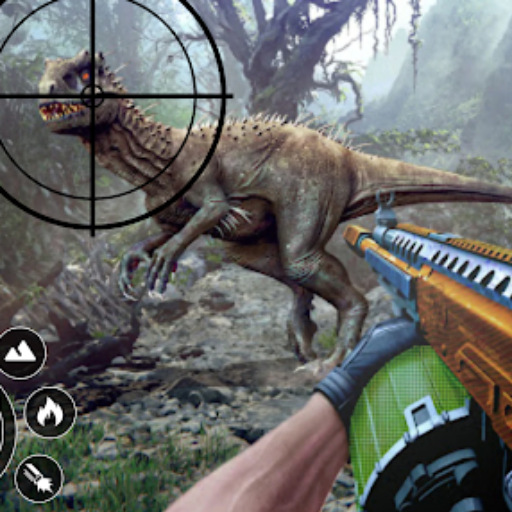 Real Dinosaur Hunting Gun Game logo