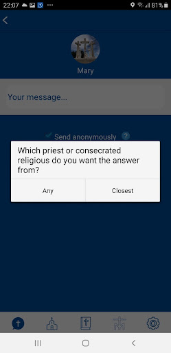 Android application Amen: help, soul and faith screenshort