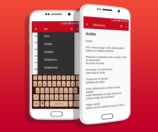 Spanish Dictionary Screen 2