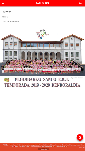 Android application SANLO EKT screenshort