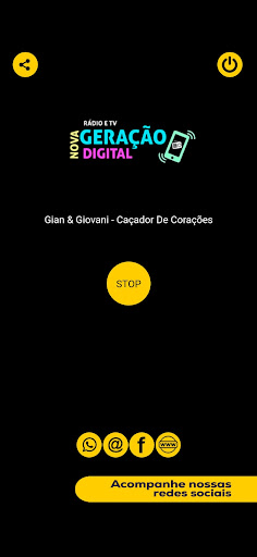 Android application Nova Geração Digital screenshort