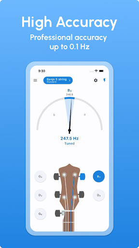 Screenshot of Banjo Tuner - LikeTones