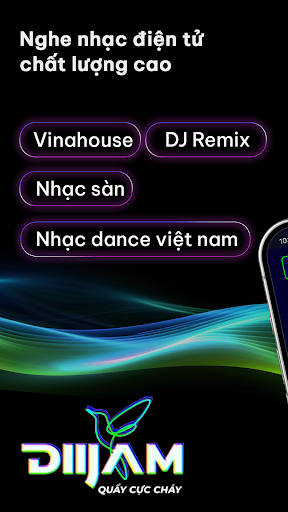 Android application Diijam - Nhạc DJ, EDM mp3 mix screenshort
