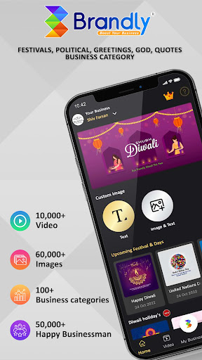 Business Post Maker - Brandly® Screen 2