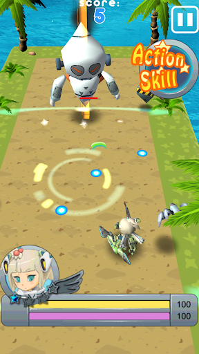 Strikers Girl End Screen 3