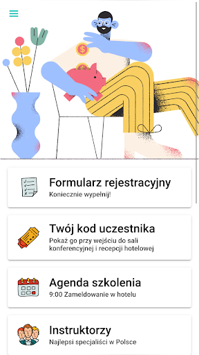 Android application NTDD Event screenshort