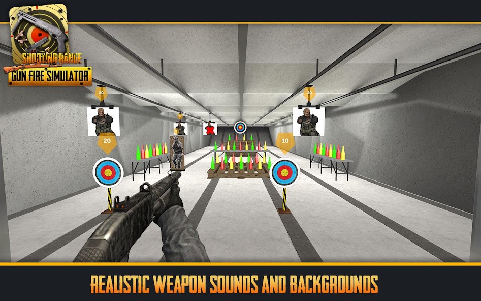 Shooting Range Gun Simulator - banner