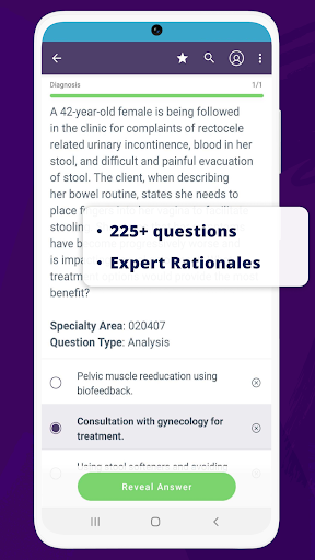 CCCN Continence Exam Prep AP Screen 3