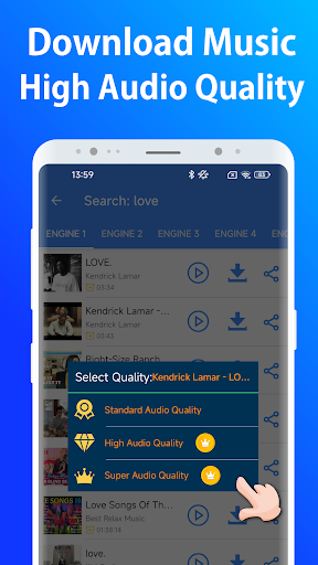 Mp3 Downloader Music Download Screen 3