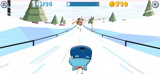 Android application racing skate gumball screenshort