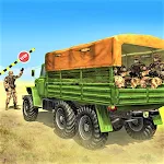 Cover Image of Baixar Simulador de motorista de caminhão do exército dos EUA  APK
