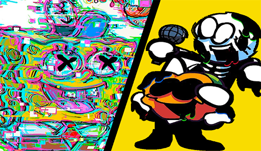 Glitch Sponge FNF Bob 3D