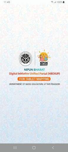 Android application NBDIUP Tablet Mapper screenshort