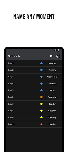 TimeDesign - Custom clock Screen 3
