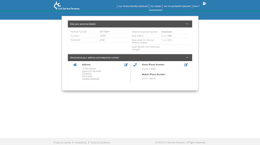 Civil Service Pensions