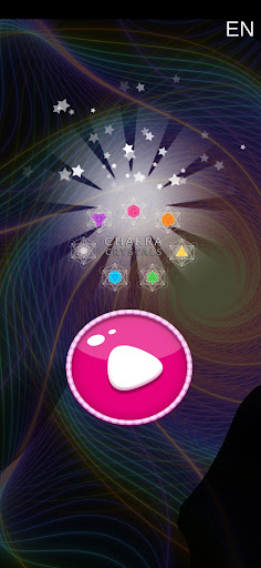 Android application Chakra Crystals screenshort