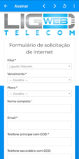 ligwebtelecom Screen 2