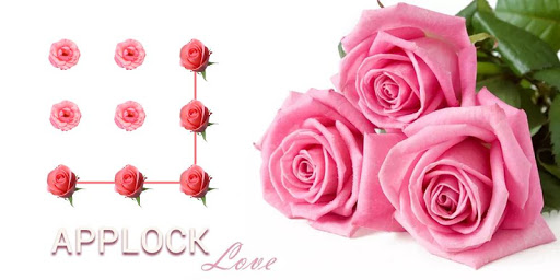 AppLock Theme Pink Rose