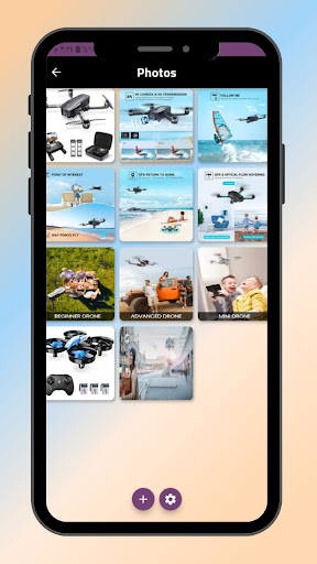 Android application HolyStone HS720 Drone guide screenshort