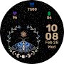 Celestial watch face- 6 Themes