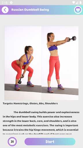 Dumbbells Home Exercises Screen 2
