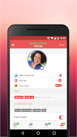 screenshot of South African Dating: Chat app