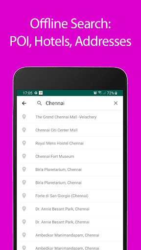 Chennai Offline Map and Travel Screen 3