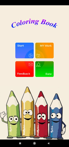 Android application Coloring Hijaiyah Letters screenshort