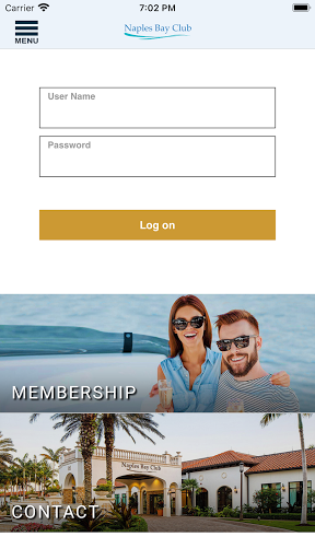Android application Naples Bay Club screenshort