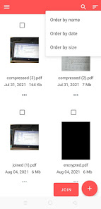 Imágen 4 PDF Joiner, Splitter, Delete android