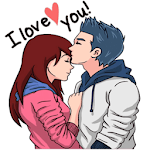 Cover Image of Download Love Romantic WAStickerApps  APK