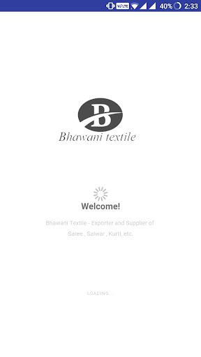 Android application Bhawani Textile screenshort