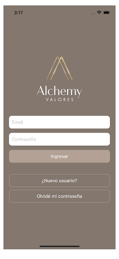 Alchemy Valores Screen 2