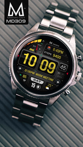 MD309 Digital watchface