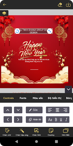 ShanaFX - Ads design Tool Screen 2