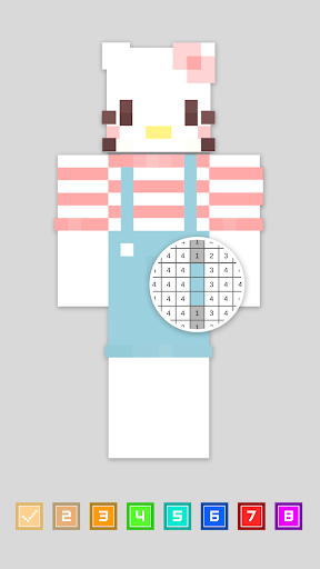 Android application Skin Draw 3d-Craft Miner Skin screenshort
