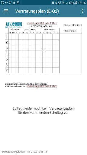 Android application Replacements - EKG Ahrensburg screenshort