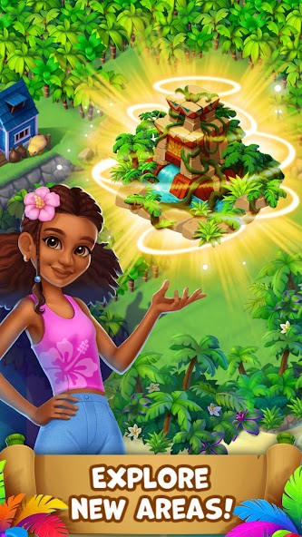 Tropical Merge: Merge game banner