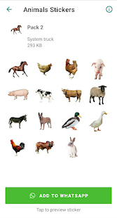 Animals Stickers 1.0 APK screenshots 22
