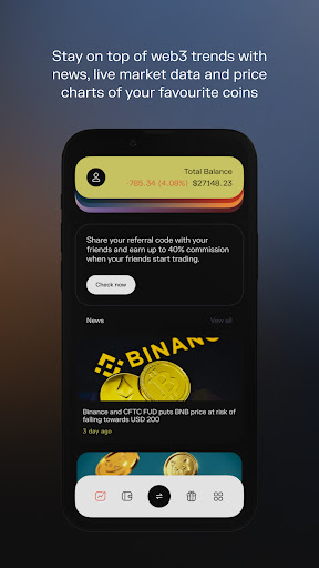 Screenshot of Wallace - Play and Earn Crypto
