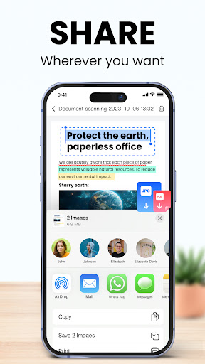 Screenshot of LightPDF Scanner: Scan & OCR