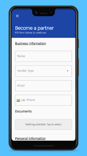 Android application Mera Doost - Vendor screenshort